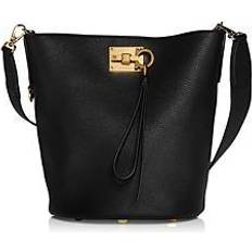 Ferragamo The Studio Bucket Bag Nero/Gold