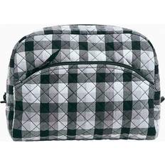 Vera Bradley Large Cosmetic Bag in Kingbird Plaid Plaid