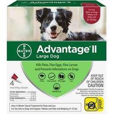 Bayer Advantage II Liquid Dog Flea Drops Imidacloprid/Pyriproxyfen 4