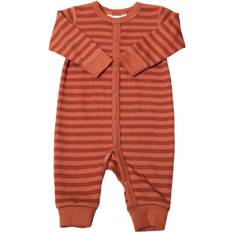 Polyamid Jumpsuits Joha Wool Overalls - Red Stripe (35863-246-7091)