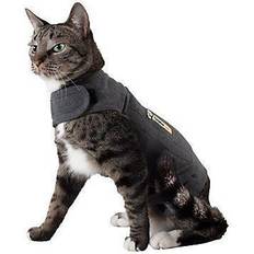  Thundershirt Classic Cat Anxiety Jacket, Heather Gray