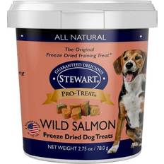 Stewart Freeze-Dried Wild Salmon Dog Treat 2.75oz Tub