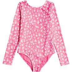 XL Swimsuits Children's Clothing Roxy Splendid Dream One-Piece Rashguard - Pink