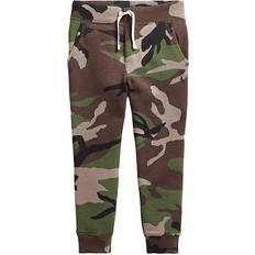 Polo Ralph Lauren Kid's Camo Fleece Jogger Trouser - Green Camo