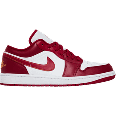 Nike Air Jordan 1 Low M - Cardinal Red/White/Light Curry