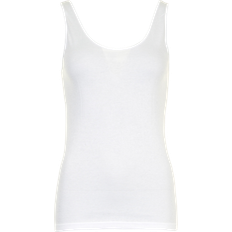 Dame - Hvite Shapewear & Undertøy Calida Light Tank Top - White