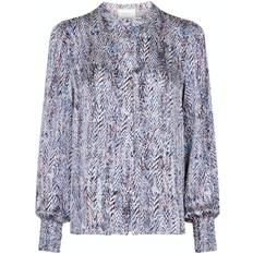 Neo Noir Bluser Neo Noir Kala Ditsy Multi Blouse Dam Skjortor