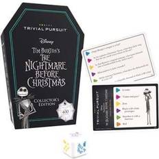 USAopoly Disney Nightmare Before Christmas Trivial Pursuit Edition Black/White One-Size