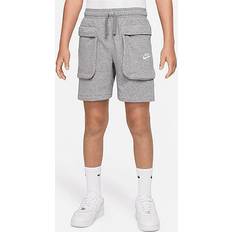 Nike Boys' Sportswear Cargo Shorts Carbon Heather/White
