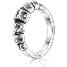 Efva Attling Slim Spine Ring - Silver