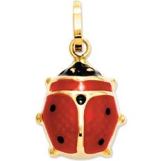 Gold - Men Charms & Pendants Macy's Ladybug Charm - Gold/Red/Black