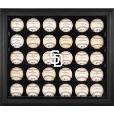 Fanatics San Diego Padres Logo Black Framed 30-Ball Display Case