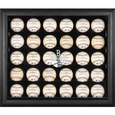 Fanatics Boston Red Sox Logo Black Framed 30-Ball Display Case