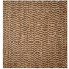 Safavieh Natural Fiber Collection Gray, Beige 84x84"