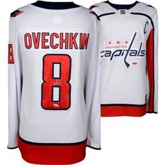 Alex Ovechkin Washington Capitals Autographed White Fanatics Breakaway Jersey