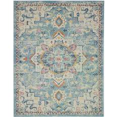 Nourison Passion Gray, Beige, Blue 45x69"