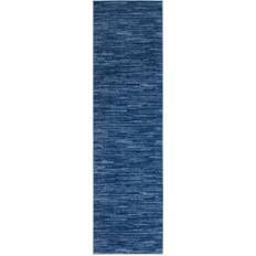 Nourison Essentials NRE01 Blue 23.976x120"