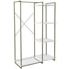 Clothing Storage Honey Can Do Square Tube Clothes Rack 19.3x68"