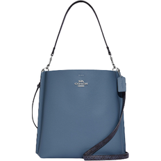 Coach Silver Bucket Bags Coach Mollie Bucket Bag - SV/Indigo Multi