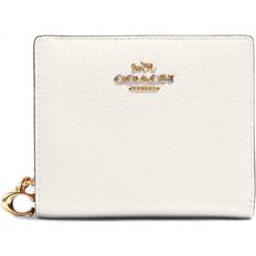 Coach Snap Wallet - Gold/Chalk