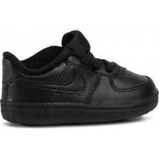 First Steps Children's Shoes Nike Force 1 Crib TD - Black