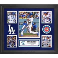 Mookie Betts Los Angeles Dodgers Fanatics Authentic Framed 15 x 17  Stitched Stars Collage