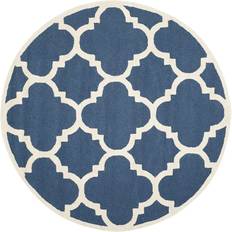 Safavieh Cambridge Collection White, Blue 72"