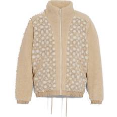 Coach Full Sherpa Jacket Men - Beige