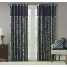 Madison Park Navy Jacquard