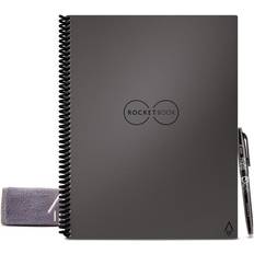 Core Smart Notebook, 8.5" x 11" Lined Ruled, 32 Pages, Gray (EVR2-L-RC-CIG) Gray