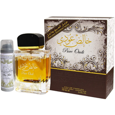 Gift Boxes Pure Oudi EDP (3.4oz) w/ Deo by Lattafa 3.4 fl oz