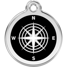 Red Dingo Compass Personalized Dog & Cat ID Tag