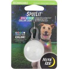 Dog Collars & Leashes Pets Nite Ize Spotli Rechargeable Dog Collar Light