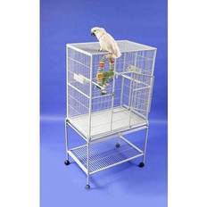 Bird & Insects Pets A&E Cage Company Flight Bird Cage & Stand, Black