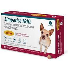 Simparica Simparica Trio Chewable Dogs 2.8-5.5 lb, 6 treatments
