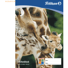 Skizzen- & Zeichenblöcke Pelikan DRAWING PAD A4 ANIMALS 224816