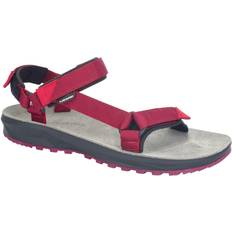 Damen - Rosa Sportsandalen Lizard Womens Outdoor Shoes Super Hike W's Sandal Zinfandel Red/Virtual