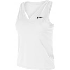 Nike Hvite Singleter Nike Dry Sleeveless Hydrogen