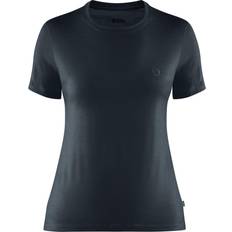 Herren - Wolle T-Shirts & Tanktops Fjällräven Women's Abisko Wool SS T-Shirt Dark Dark