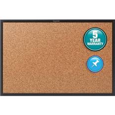 Classic Series Cork Bulletin Board, 36x24, Black Aluminum Frame