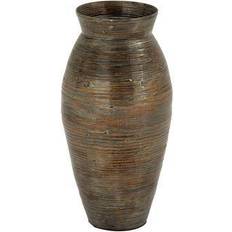 Vases Litton Lane Brown Dried Plant Material Traditional Decorative