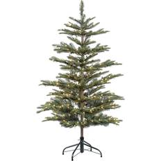 Christmas Decorations Puleo International 4-1/2 ft. Pre-Lit Arctic Fir Artificial Christmas Tree