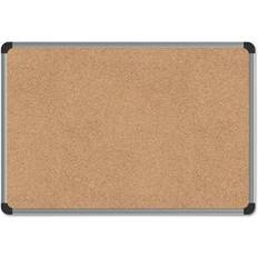 Universal UNV43712 24" x 18" Cork Board with Aluminum Frame