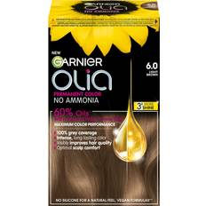 Permanente hårfarger Garnier Olia Permanent Hair Color #6.0 Golden Light Brown