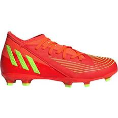 Adidas Junior Predator Edge.3 FG - Solar Red/Solar Green/Core Black