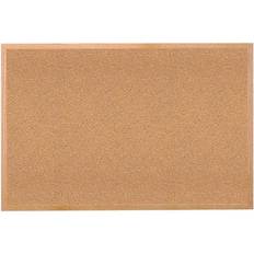 Ghent Wood Frame Natural Corkboard, 24 x 36 (GH-14231) Tan Quill Tan