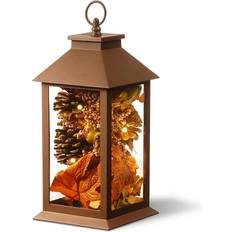 National Tree Company 15 Decorative Autumn LED Lights Lantern