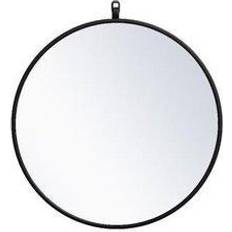 Mirrors Elegant Decor Rowan Decorative Rowan MR4721BK Nautical