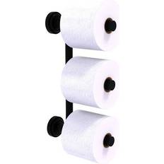 Allied Brass Dottingham Three Roll Toilet Paper Holder (DT-24-3-BKM)