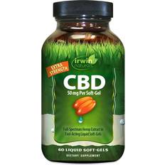 Irwin Naturals CBD Soft Gels, 50 mg 60 softgels softgel